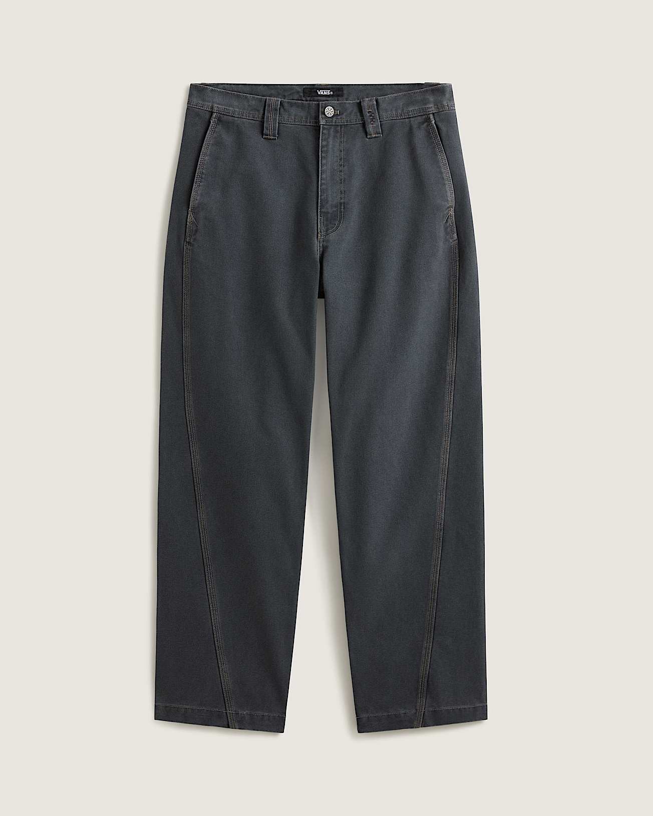 Pantalon Authentic Chino Loose Side Panel Gris 1