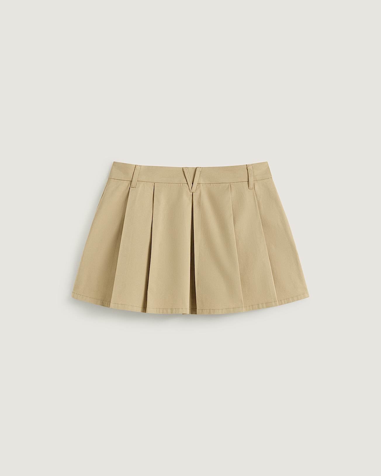 Falda Authentic Chino Mini Azul 2