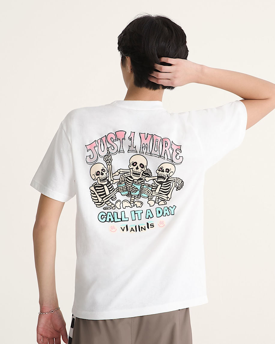 Camiseta Beer Skull Blanco 4