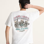 Camiseta Beer Skull Blanco 4
