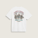 Camiseta Beer Skull Blanco 1