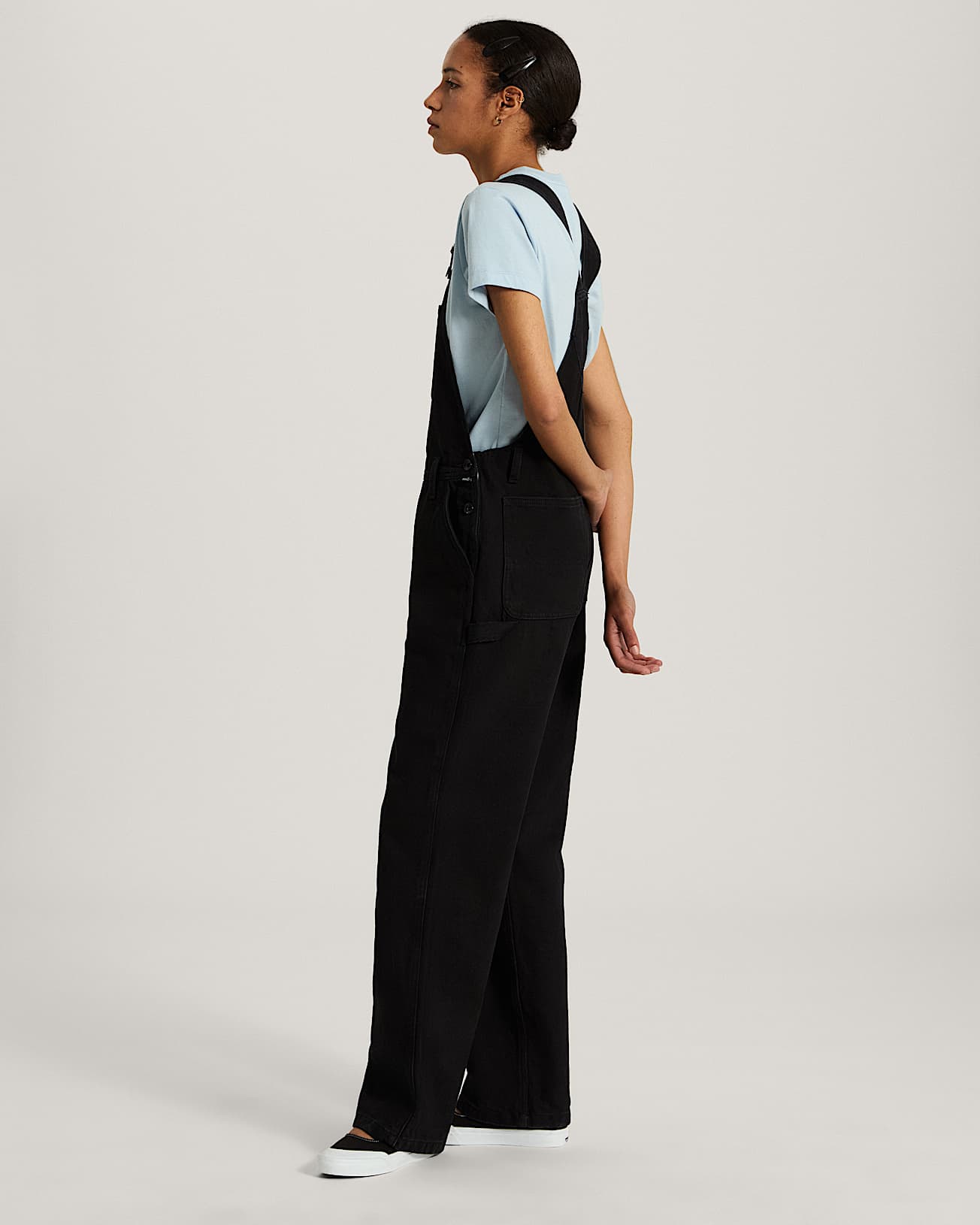 Overall Chore Denim Negro 2