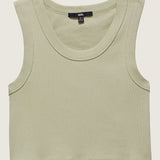 Camiseta Drew Rib Tank Beige 3