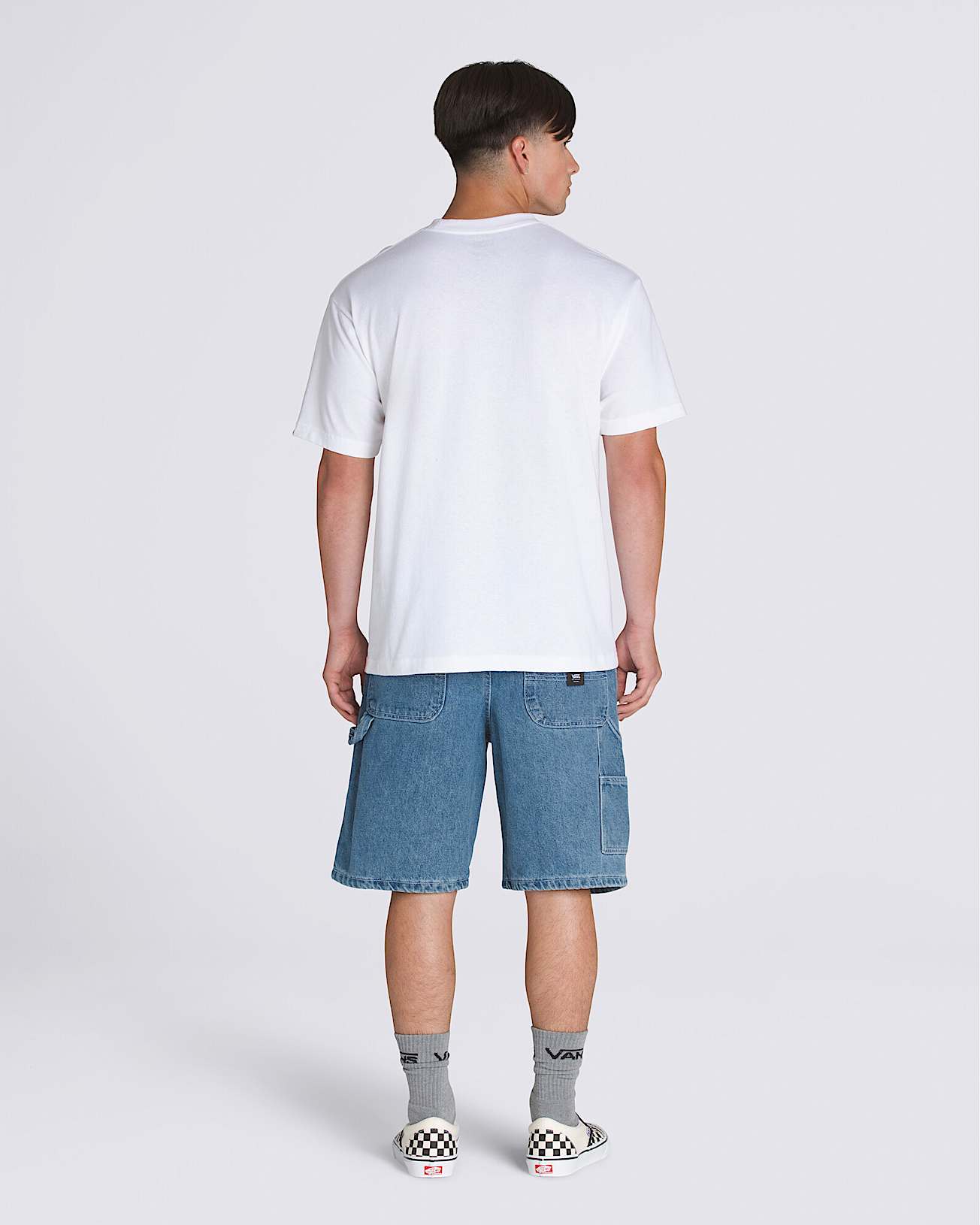 Short Drill Chore Loose Multicolor 2