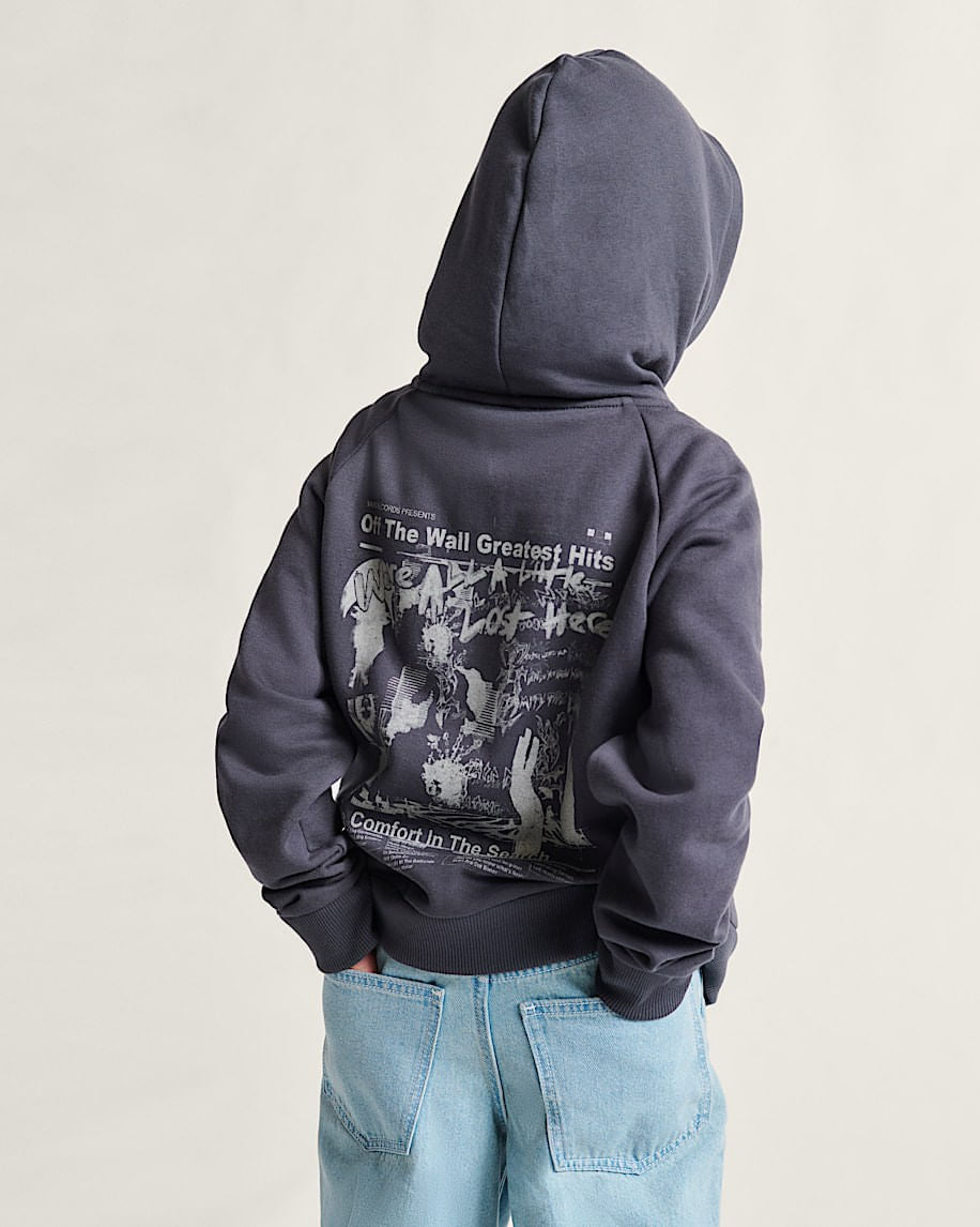 Saco Greatest Hits Zip Hoodie Girl Gris 2