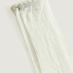 Calcetines Pointelle Crew Blanco 2