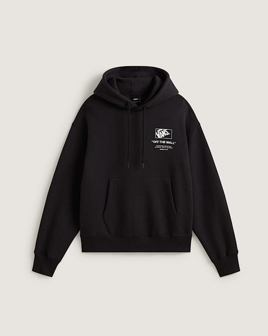 Saco Hoodie Stacked Hi Negro 1