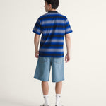 Short Check-5 Baggy Denim Azul 3