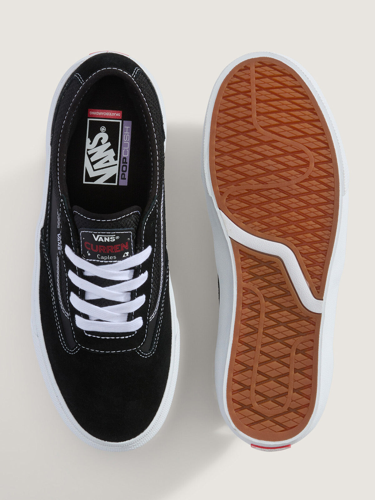 Tenis Skate Curren Caple Unisex Negro 2