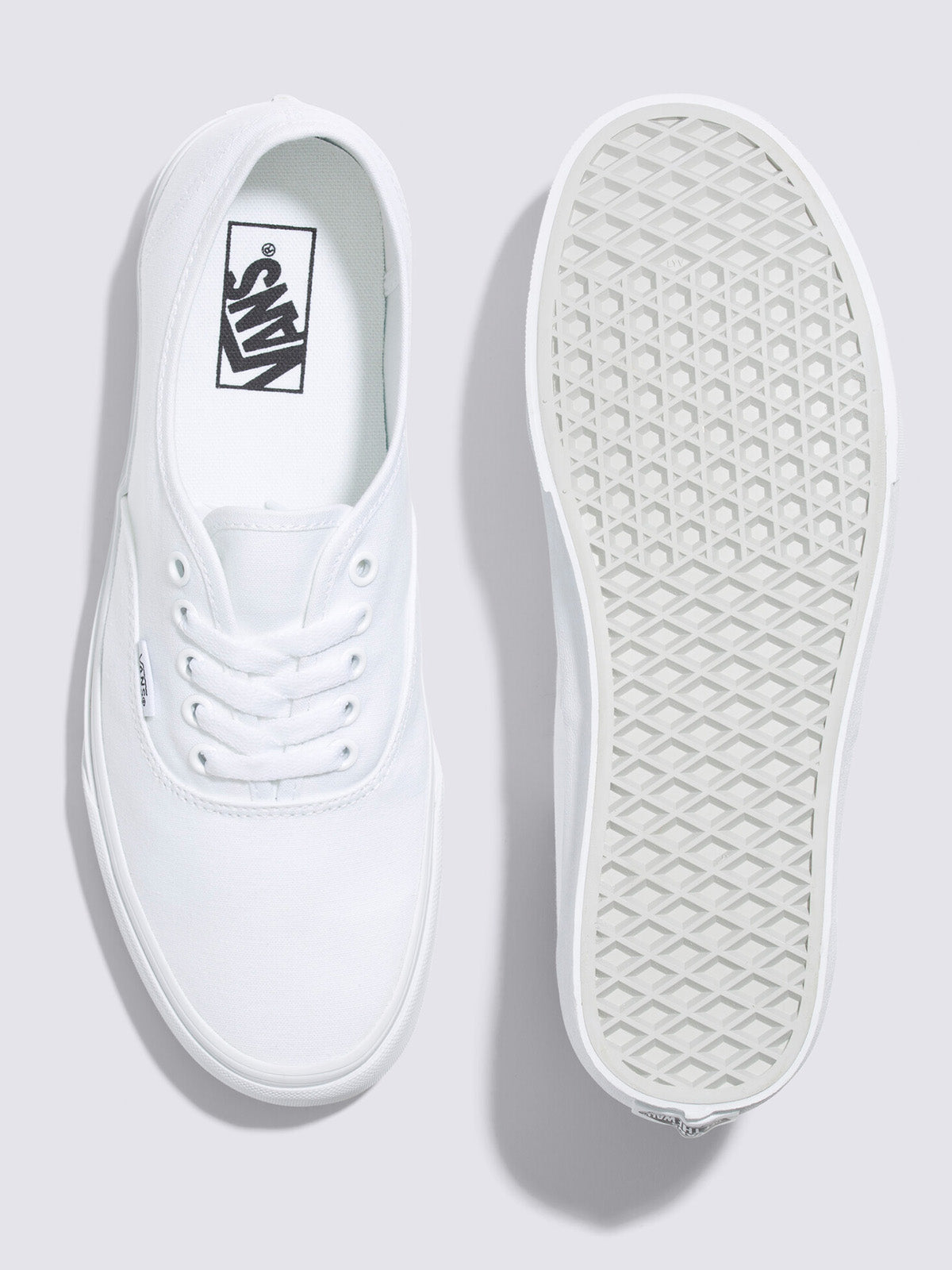 Zapatilla Ua Authentic Unisex Blanco 3