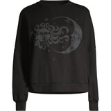 Saco Luna View Loose Crew Negro 1