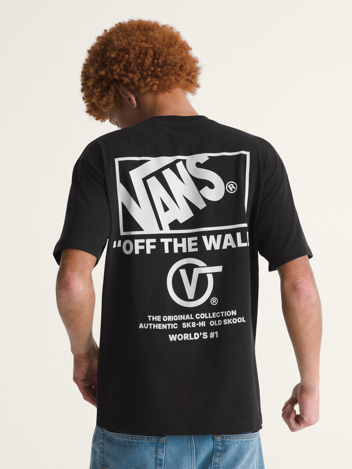 Camiseta Stacked Hi Ss Tee Hombre Negro 2