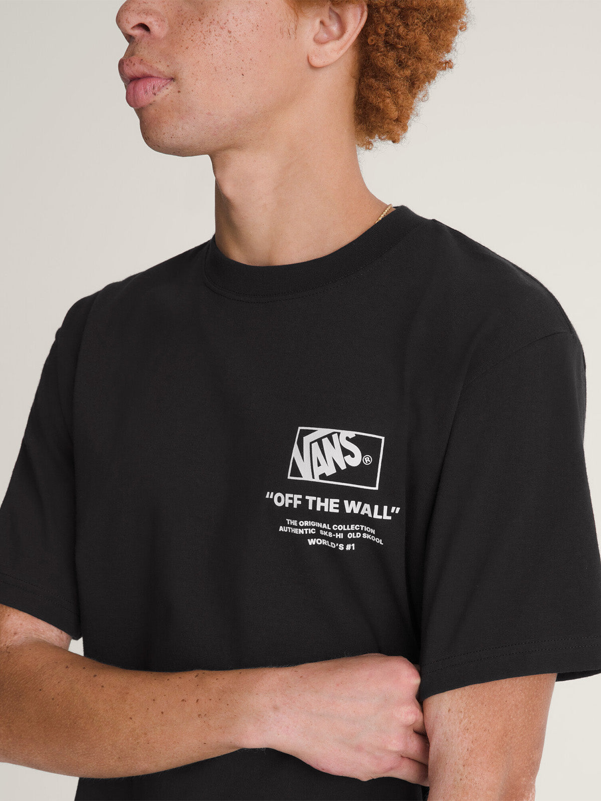 Camiseta Stacked Hi Ss Tee Hombre Negro 3