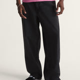 Pantalon Check-5 Baggy Denim Negro 1