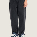 Pantalon Check-5 Baggy Denim Negro 3