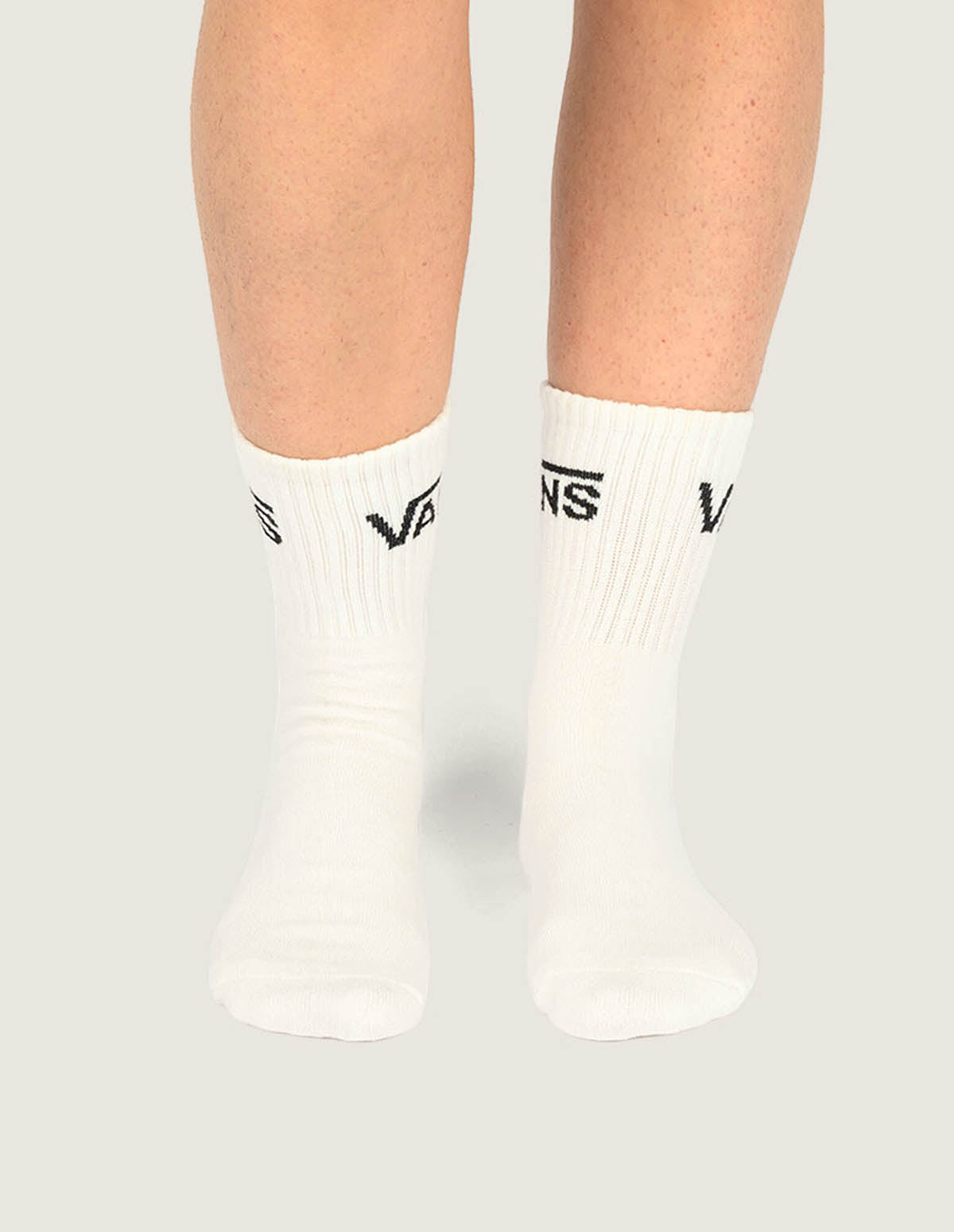 Medias Classic Half Crew Unisex Blanco 1