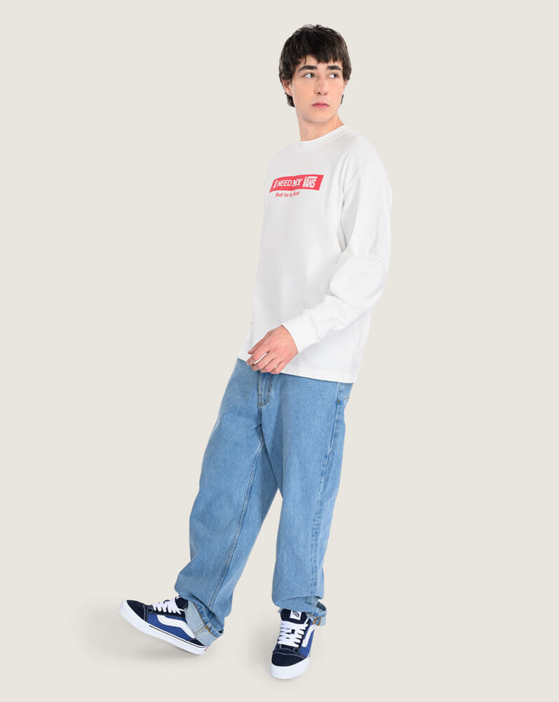 Camiseta I Need My Ls Tee Blanco 4
