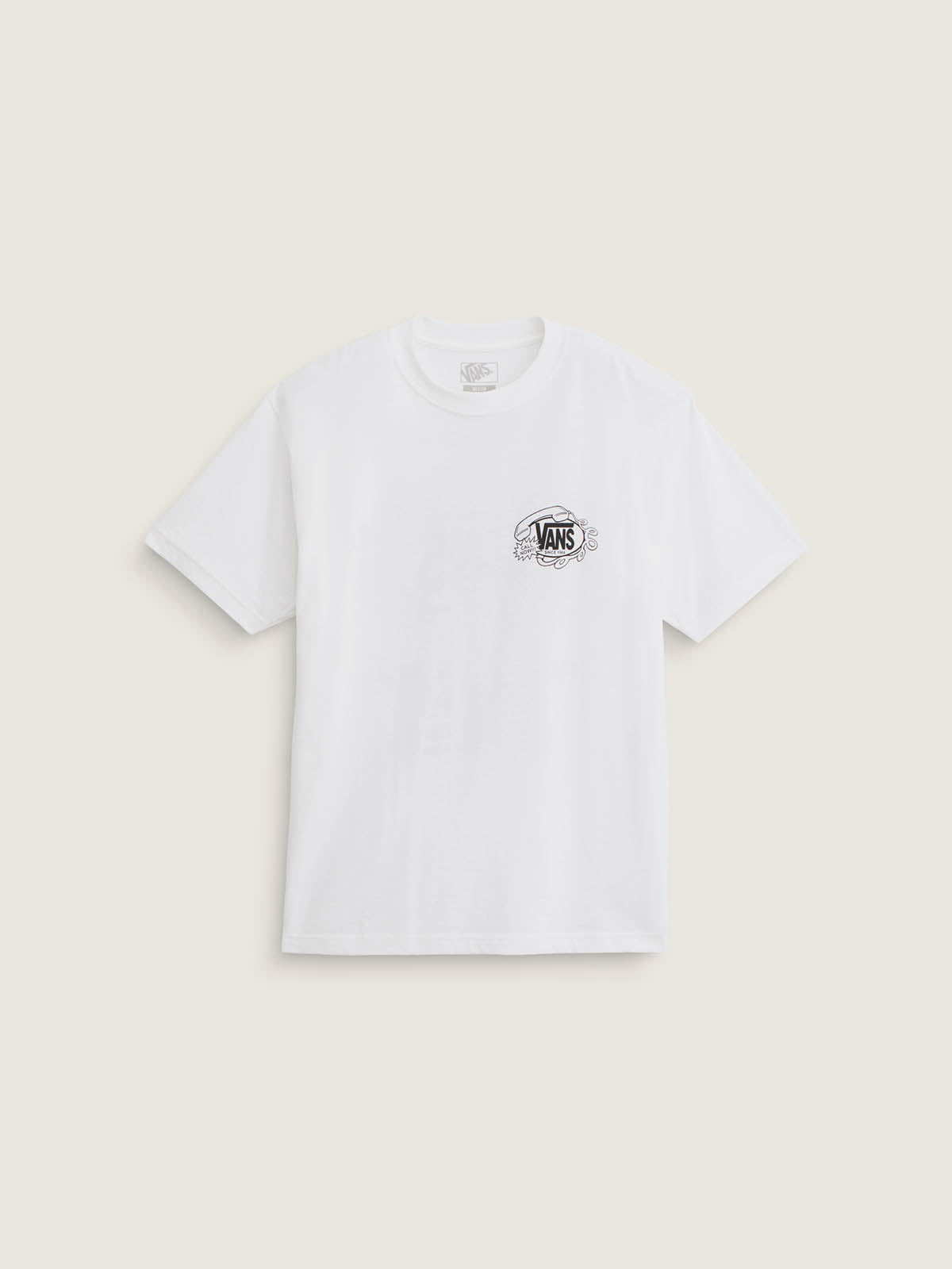 Camiseta Hot Lines Ss Tee Hombre Blanco 1
