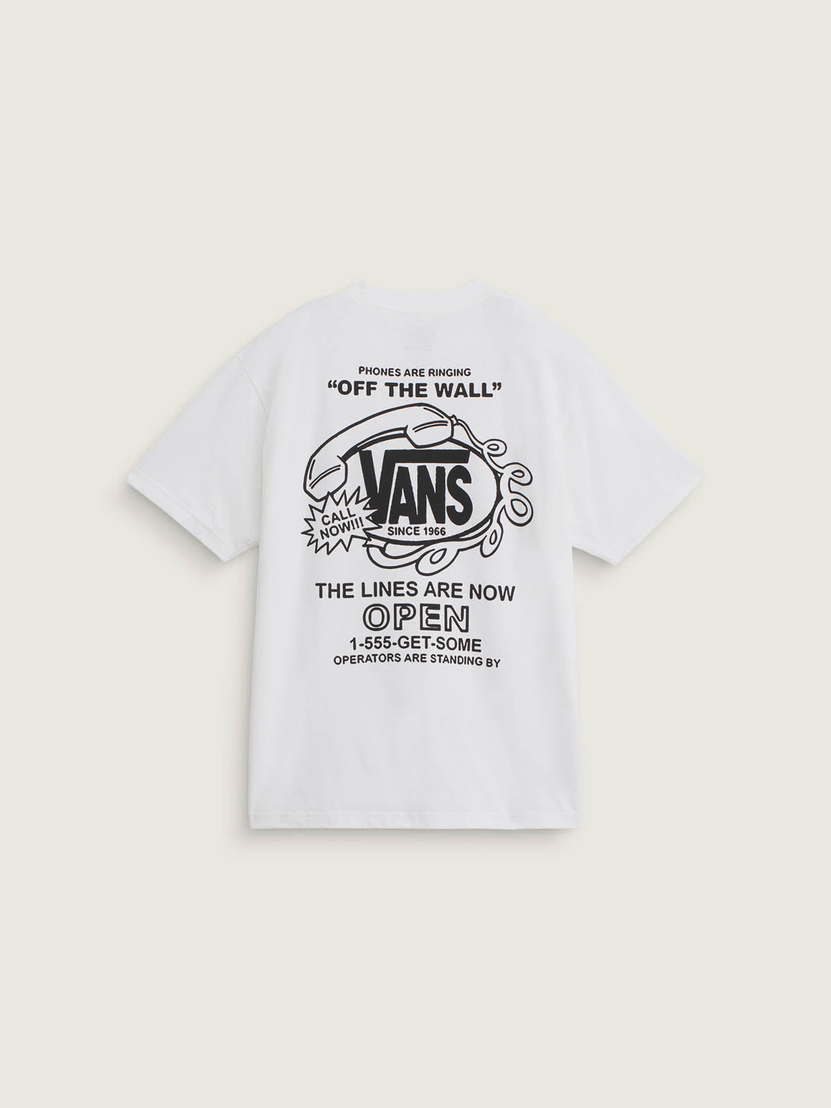 Camiseta Hot Lines Ss Tee Hombre Blanco 2
