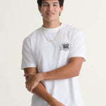 Camiseta Hot Lines Ss Tee Hombre Blanco 3