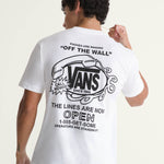 Camiseta Hot Lines Ss Tee Hombre Blanco 4