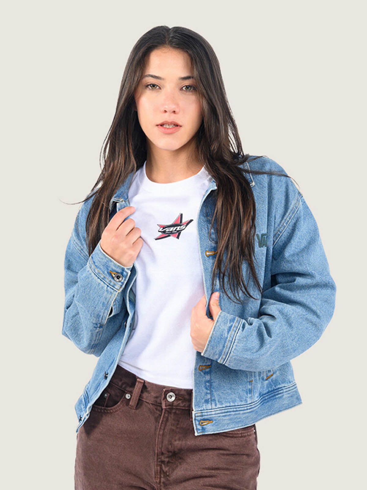 Chaqueta Womens Pomona Statio Mujer Azul 3