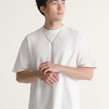 Camiseta Ss Loose Fit Tshirt Hombre Blanco 1