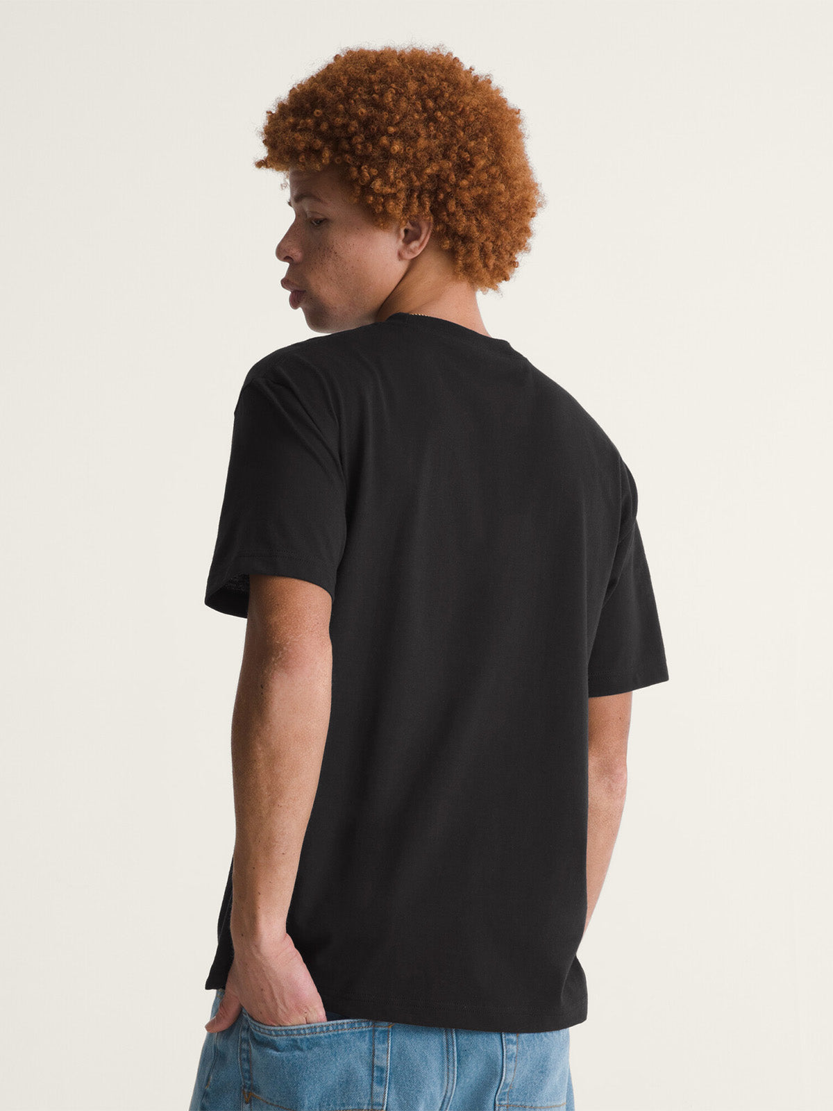 Camiseta New Vans Classic Ss Hombre Negro 2