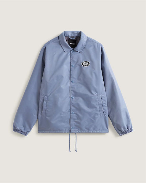 Chaqueta Torrey Nylon Coaches Hombre Gris 1