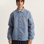Chaqueta Torrey Nylon Coaches Hombre Gris 3