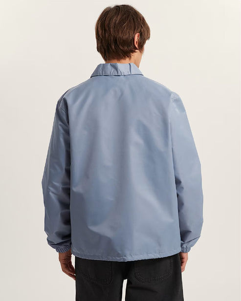 Chaqueta Torrey Nylon Coaches Hombre Gris 4