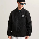 Chaqueta Torrey Nylon Coaches Hombre Negro 3