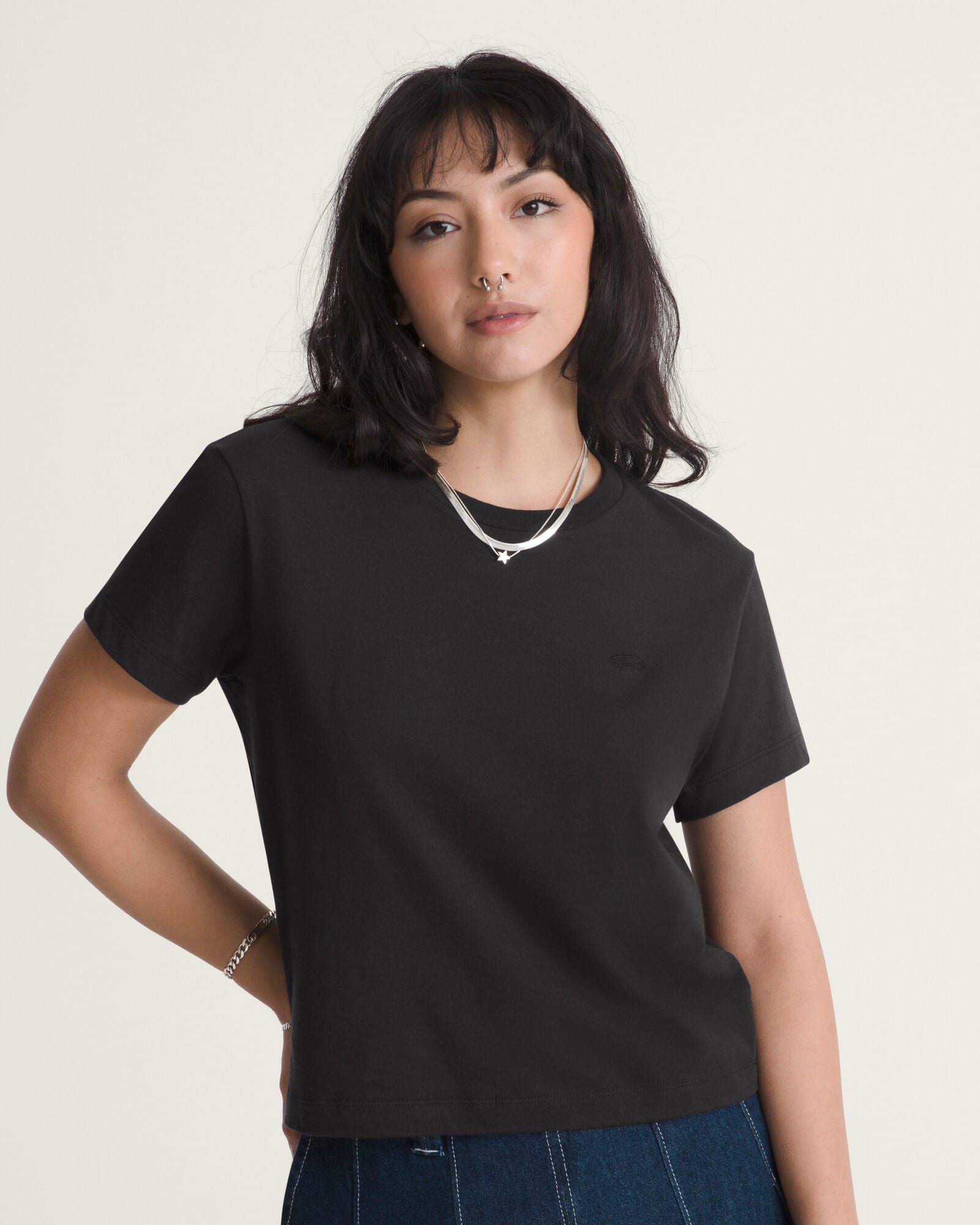 Camiseta Salton Crew Negro 1