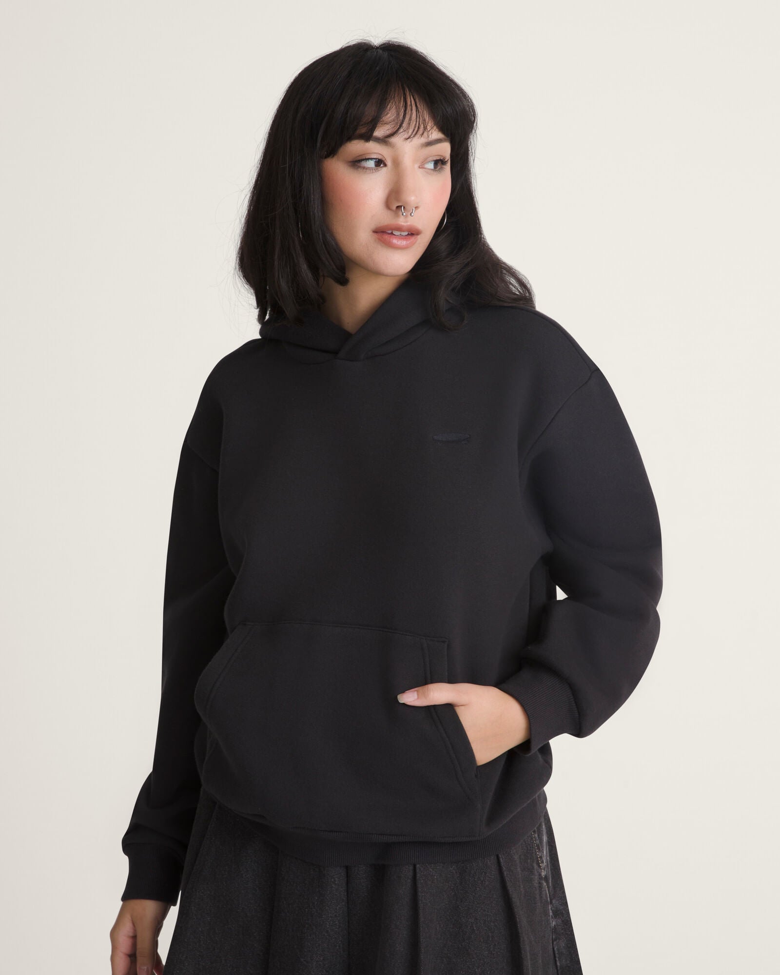 Saco Hoodie Salton Negro 1