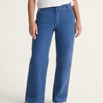 Pantalon Chore Mid Rise Straight Azul 1