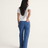 Pantalon Chore Mid Rise Straight Azul 3