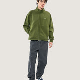 Saco Full Zip Mock Neck Fleece