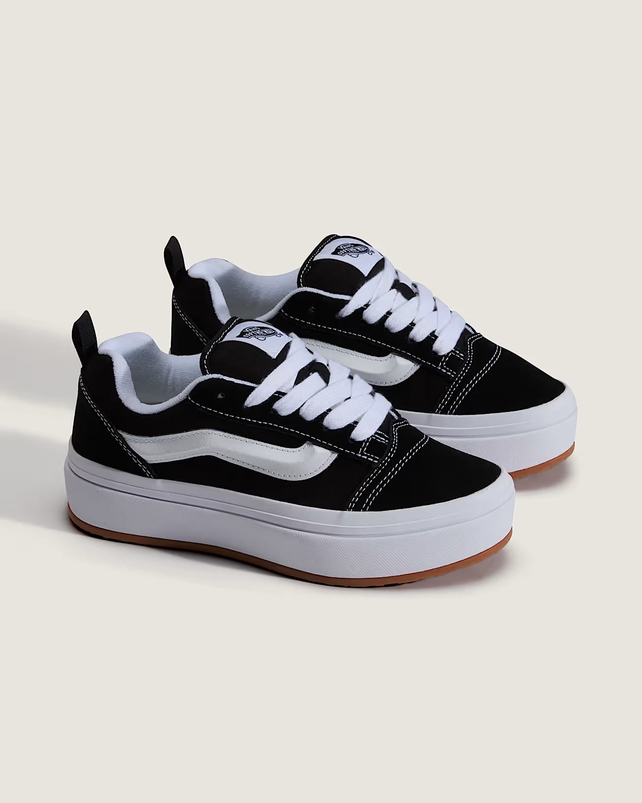 Tenis Knu-Skool Con Plataforma Azul 3