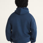 Saco Hoodie Stretch Logo Azul 3