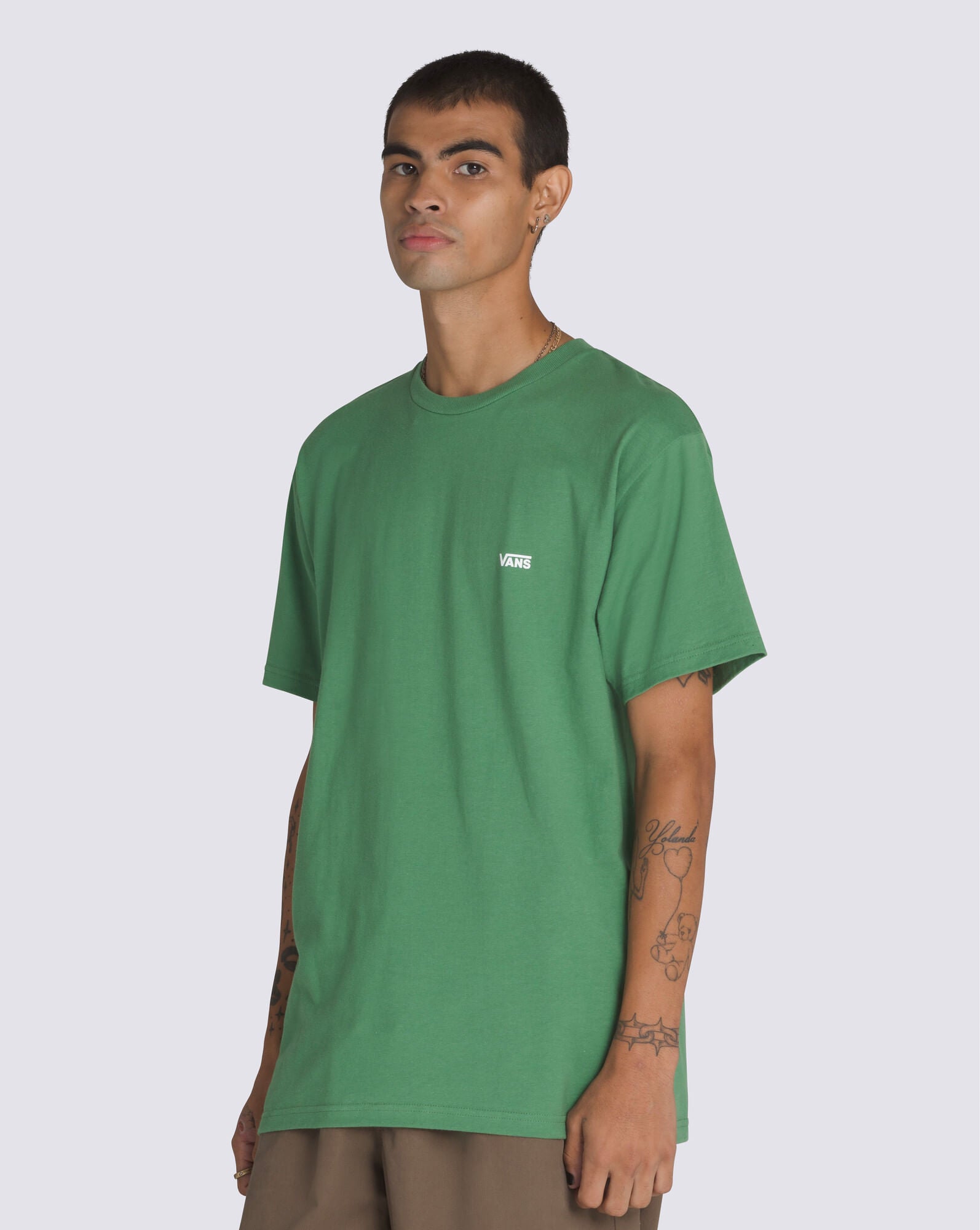 Camiseta Left Chest Logo Tee Verde 1