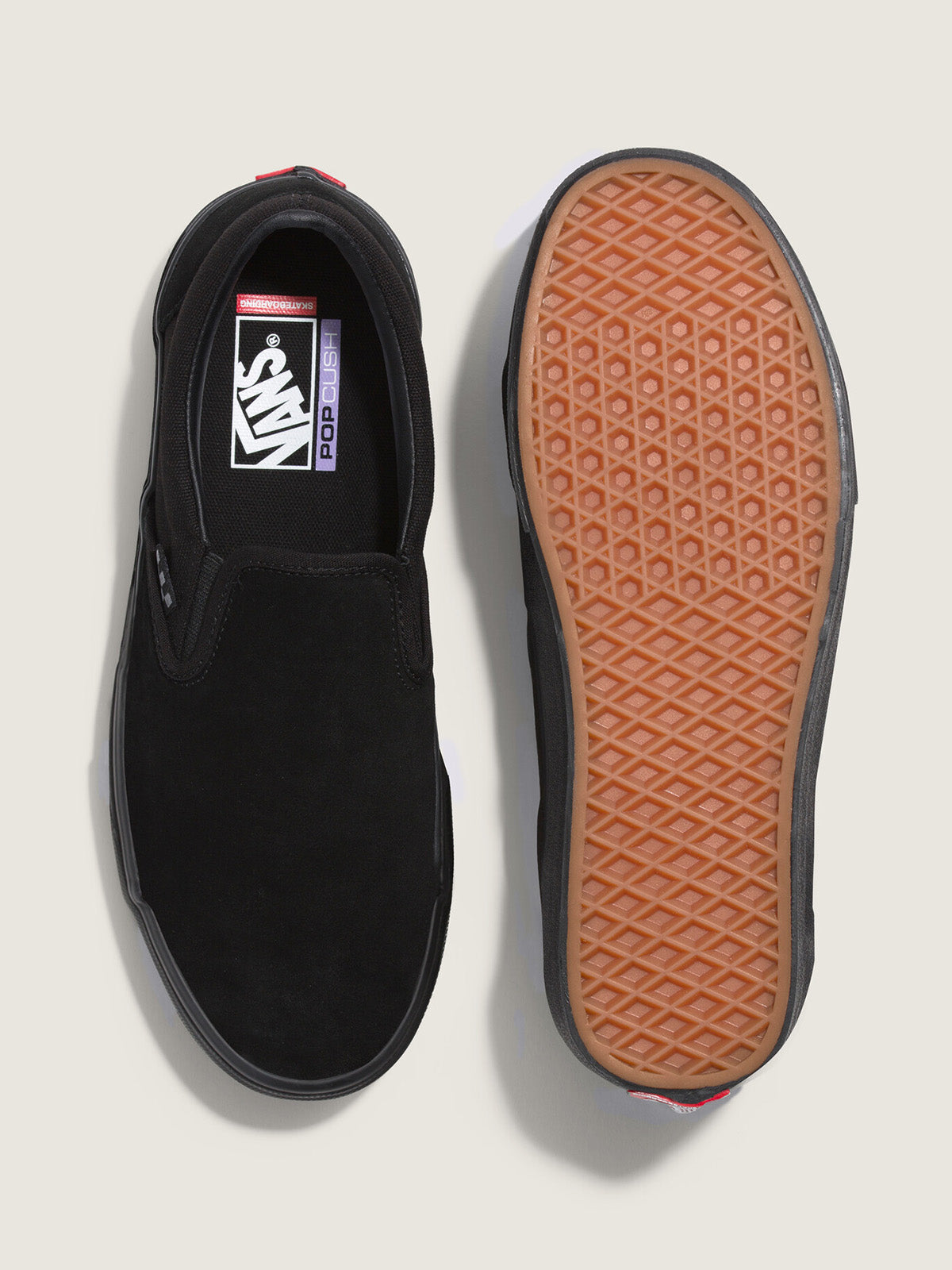 Tenis Skate Slip-On Negro 10