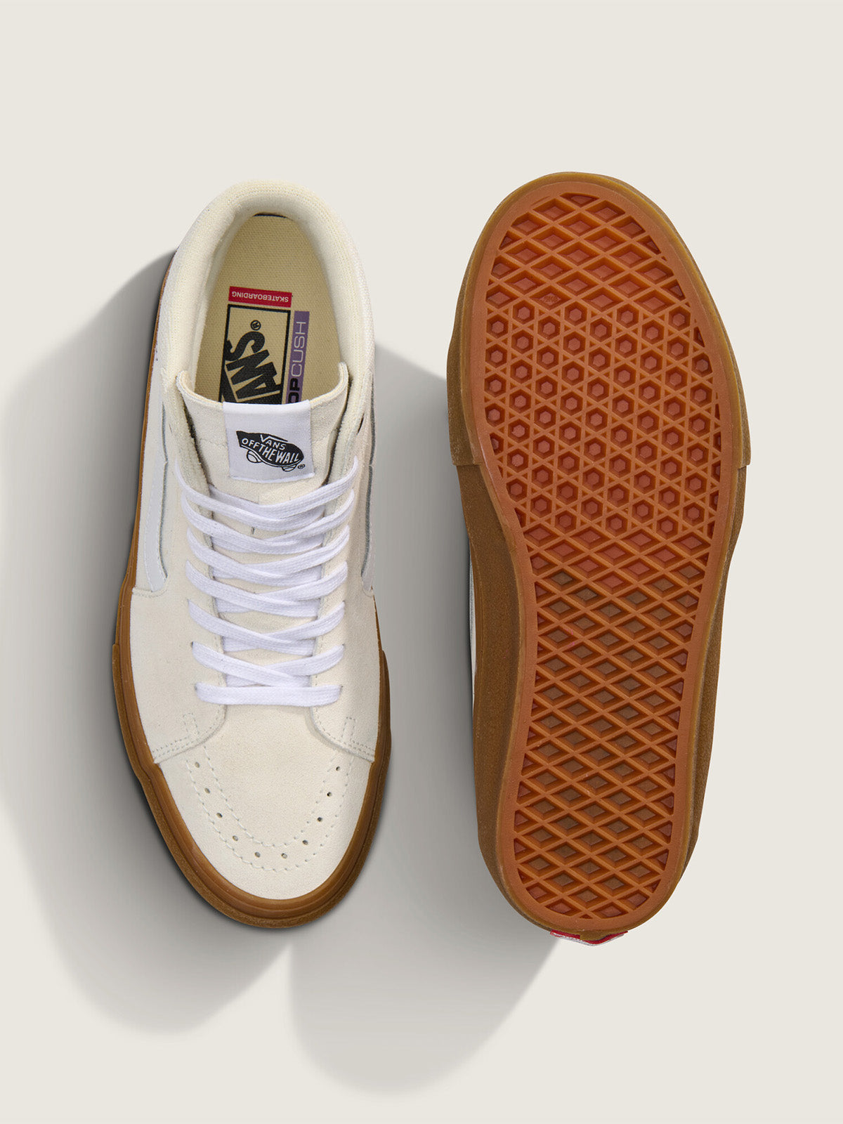 Tenis Skate Sk8-Hi Unisex Blanco 3