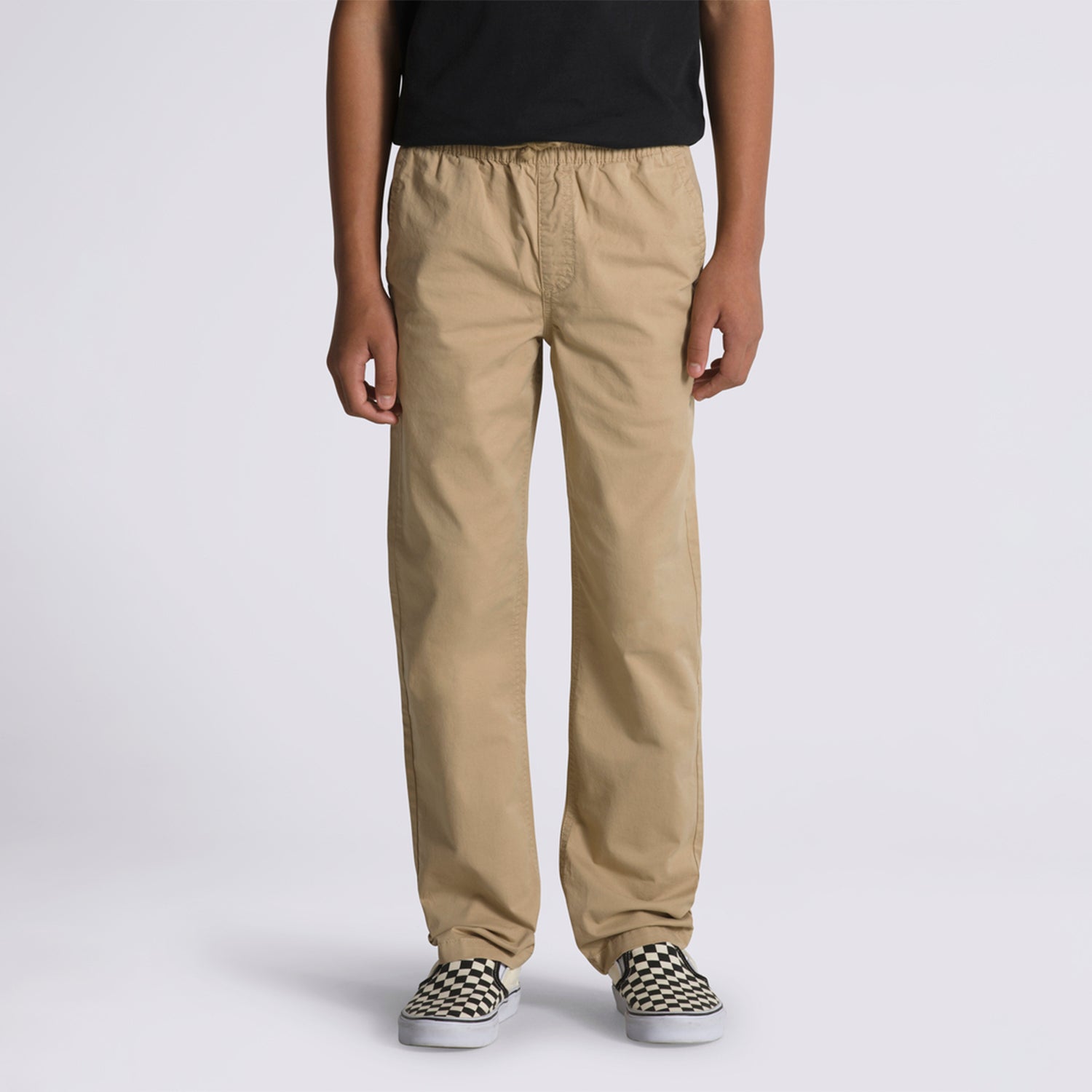 Pantalón By Range Elastic Waist Beige 3