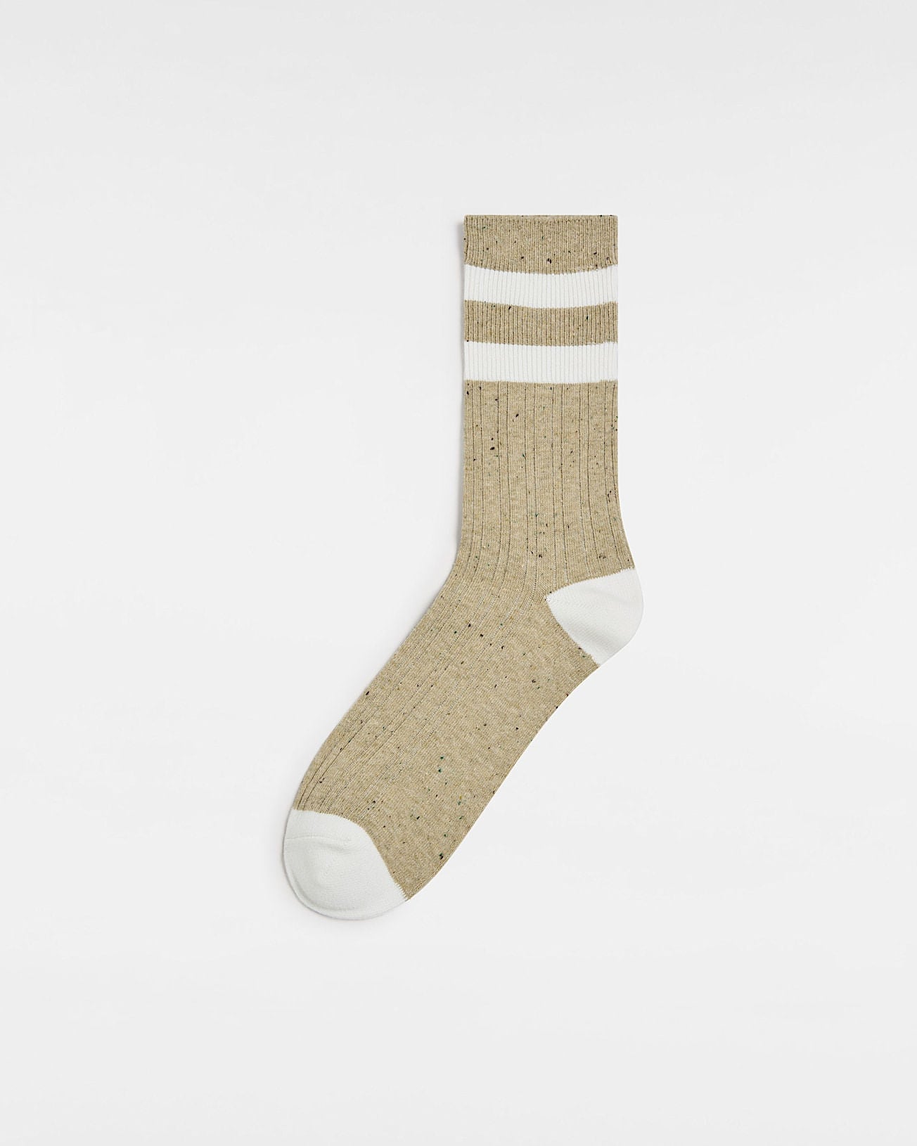 Medias Vans Classic Crew Beige 2