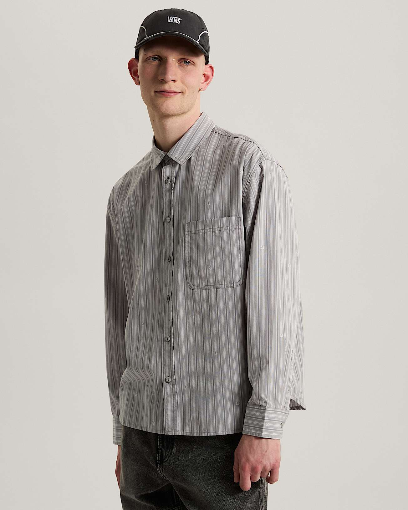 Camisa Vans X Rowan Gris 3