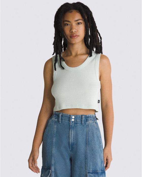 Camiseta Drew Rib Tank Gris 1