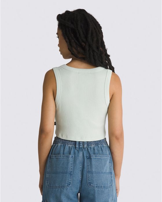Camiseta Drew Rib Tank Gris 2